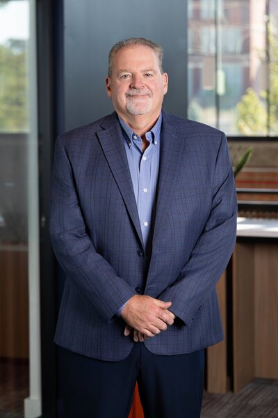 Professional on-location headshot by Heather Bienz.